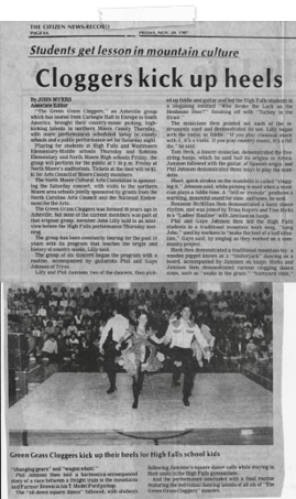 1987 Newspaper Article